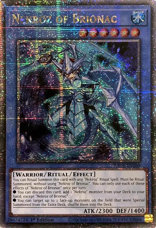 Nekroz of Brionac (Quarter Century Secret Rare) (RA03-EN260) (RA03)
