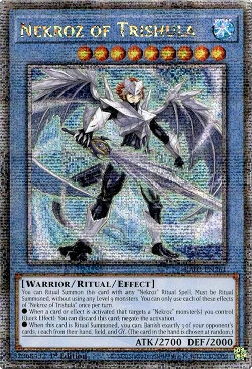Nekroz of Trishula (Quarter Century Secret Rare) (RA03-EN261) (RA03)