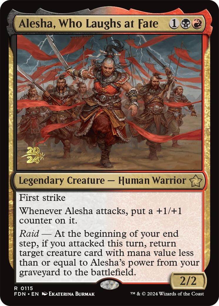 Alesha, Who Laughs at Fate (115) (PRE)