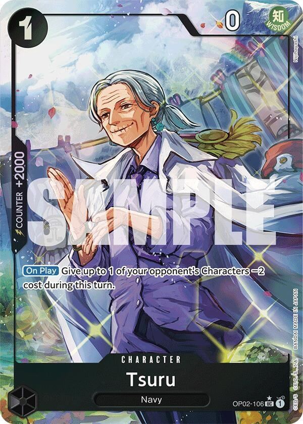 Tsuru (Full Art) (OP02-106) (PRB-01)