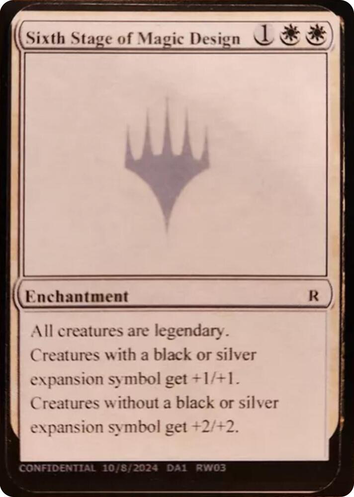 Sixth Stage of Magic Design (UNK)