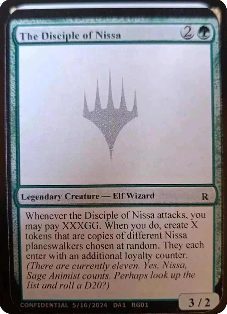 The Disciple of Nissa (UNK)