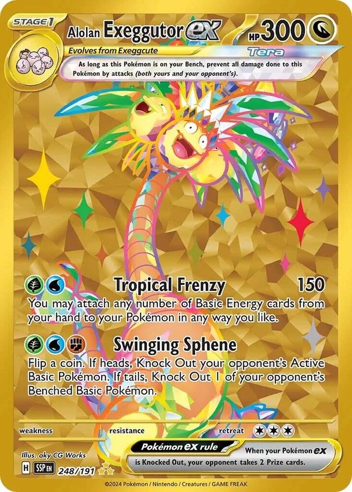 Alolan Exeggutor ex - 248/191 (248/191) (SSP)