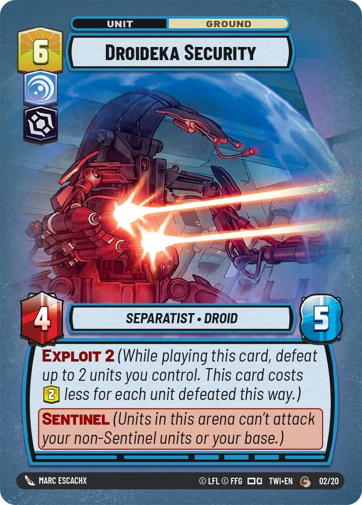 Droideka Security (02/20) (TWI-WPP)