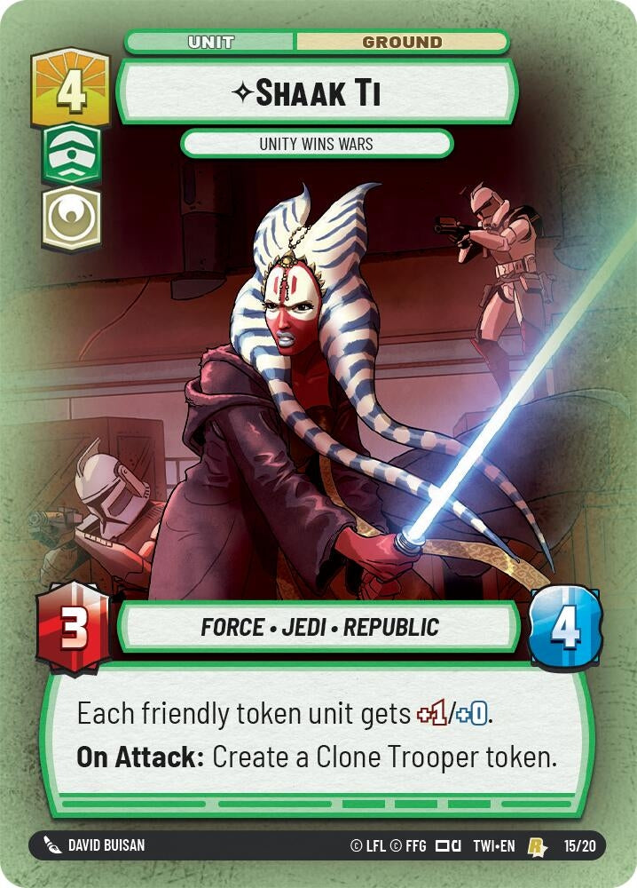 Shaak Ti - Unity Wins Wars (15/20) (TWI-WPP)