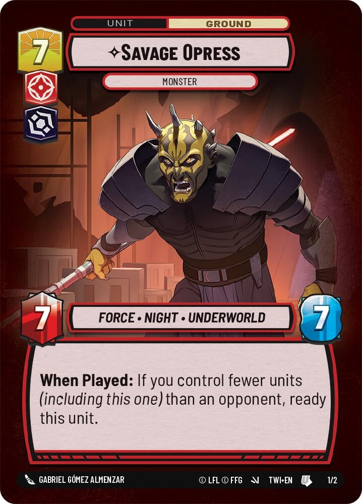Savage Opress - Monster (1/2) (OPP)