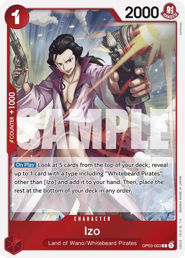 Izo (OP03-003) (Reprint) (OP03-003) (PRB-01)