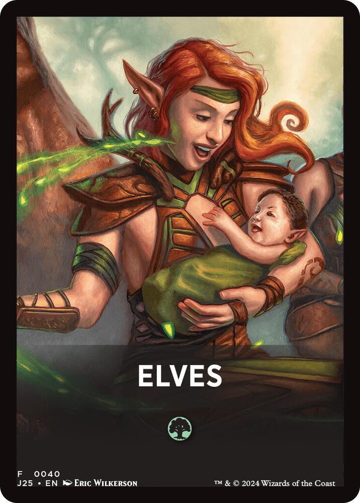 Elves Theme Card (40) (J25)