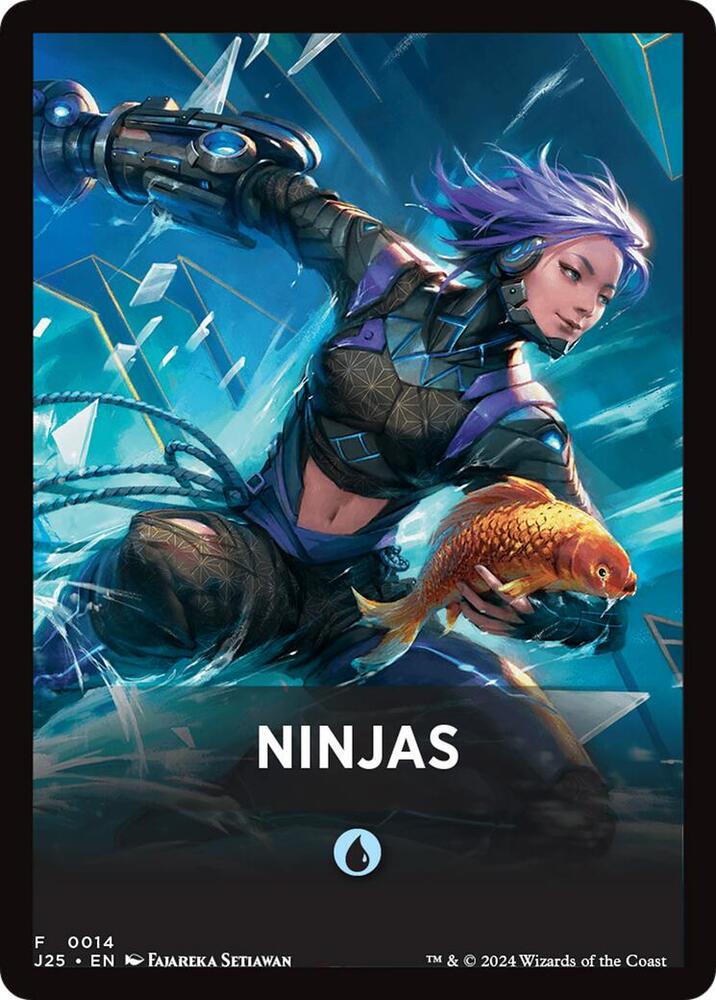 Ninjas Theme Card (14) (J25)