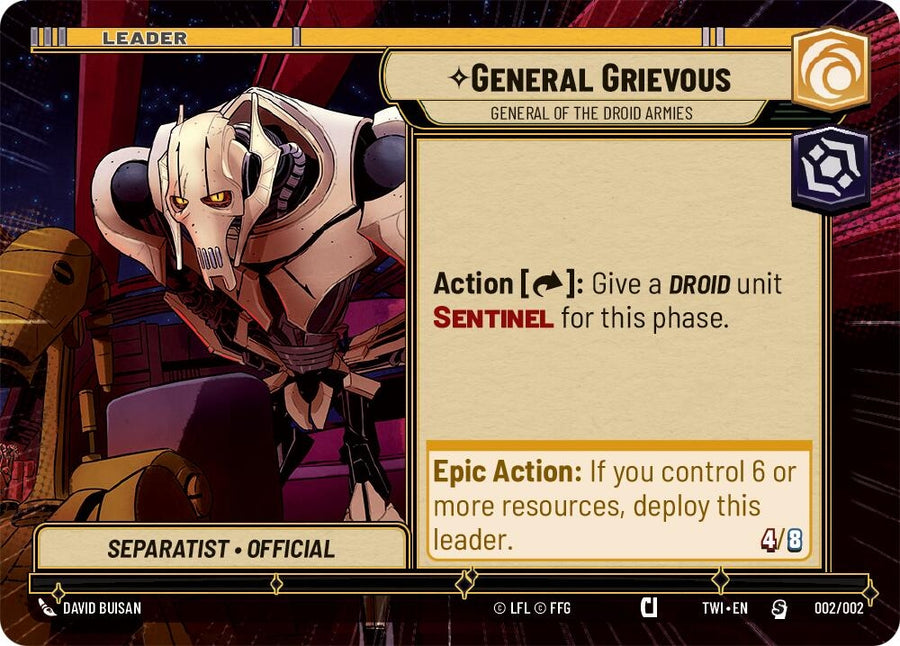 General Grievous - General of the Droid Armies (Hyperspace) (002/002) (PRE)