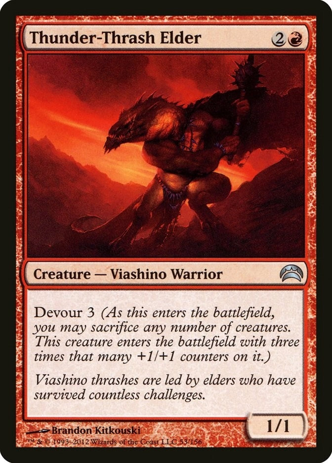 Thunder-Thrash Elder (53) (PC2)