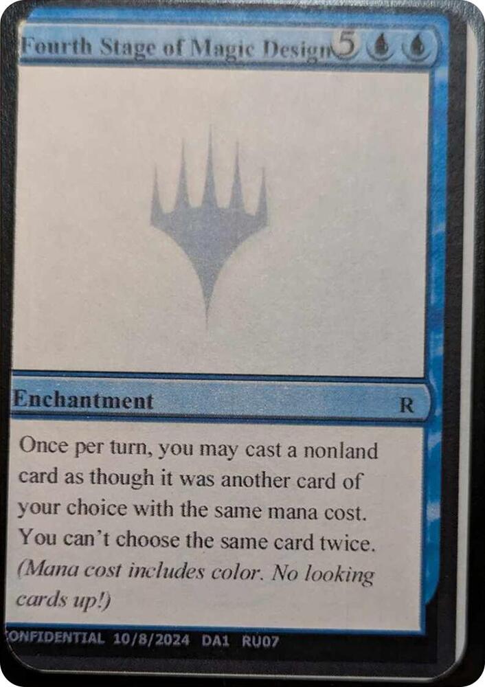 Fourth Stage of Magic Design (UNK)
