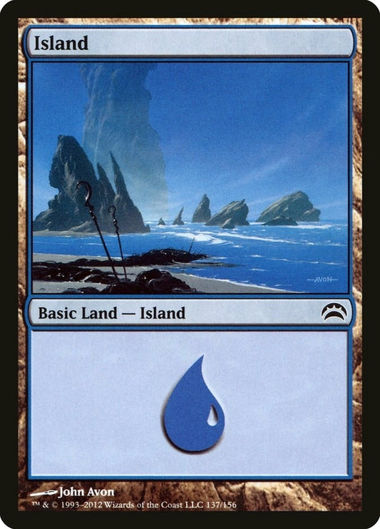 Image for Island (137) (137) (PC2) - Magic: The Gathering