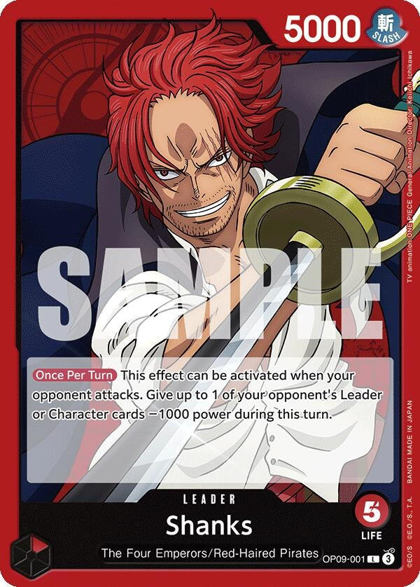 Shanks (001) (OP09-001) (OP09)