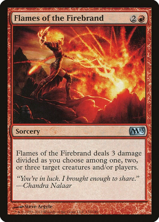Image for Flames of the Firebrand (132) (M13) - Magic: The Gathering