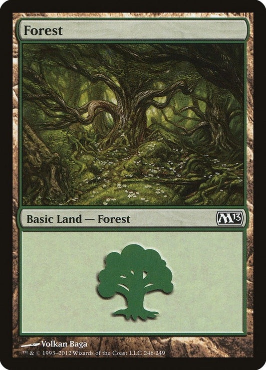 Image for Forest (246) (246) (M13) - Magic: The Gathering