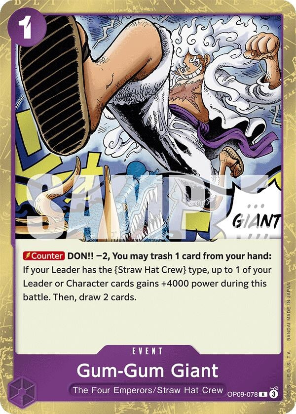 Gum-Gum Giant (OP09-078) (OP09)