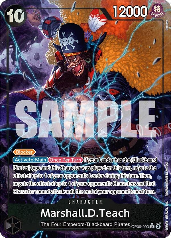 Marshall.D.Teach (093) (Alternate Art) (OP09-093) (OP09)
