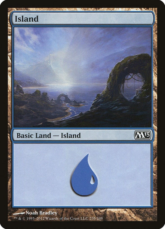 Image for Island (235) (235) (M13) - Magic: The Gathering