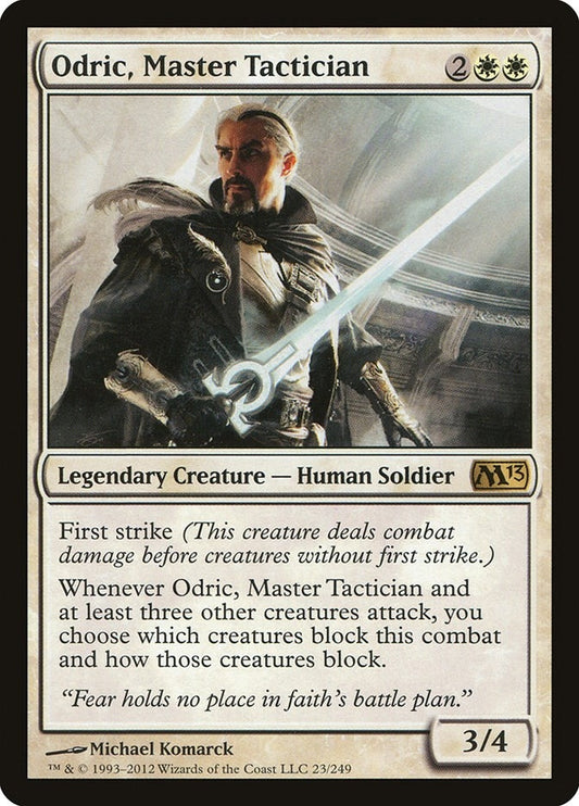 Image for Odric, Master Tactician (23) (M13) - Magic: The Gathering