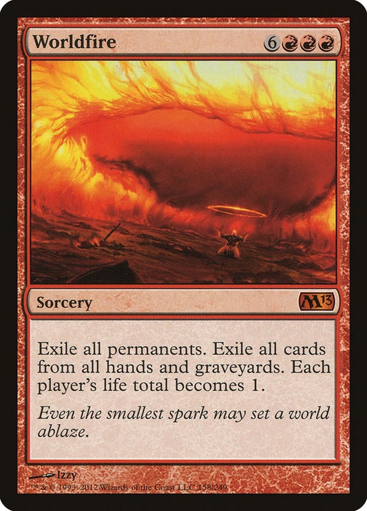 Image for Worldfire (158) (M13) - Magic: The Gathering