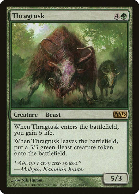 Image for Thragtusk (193) (M13) - Magic: The Gathering