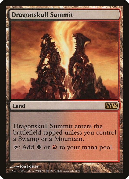 Image for Dragonskull Summit (222) (M13) - Magic: The Gathering