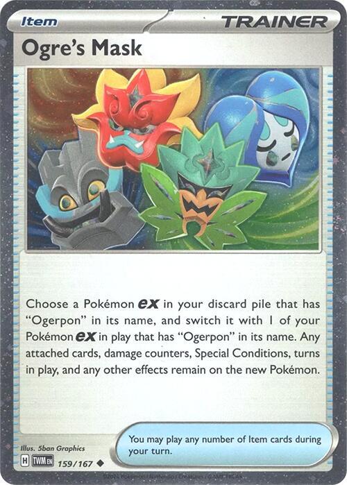 Ogre's Mask - 159/167 (Cosmos Holo) (159/167) (MCAP)