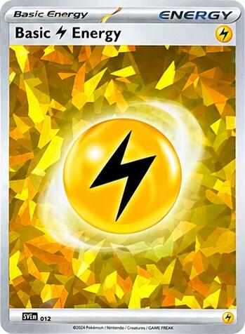 Basic Lightning Energy (Cracked Ice Holo) (012) (SVE)