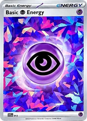 Basic Psychic Energy (Cracked Ice Holo) (013) (SVE)