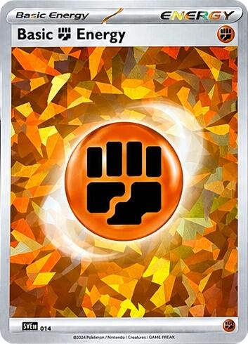 Basic Fighting Energy (Cracked Ice Holo) (014) (SVE)