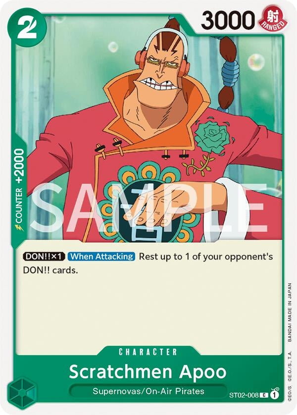 Scratchmen Apoo (ST02-008) (OP-RP)
