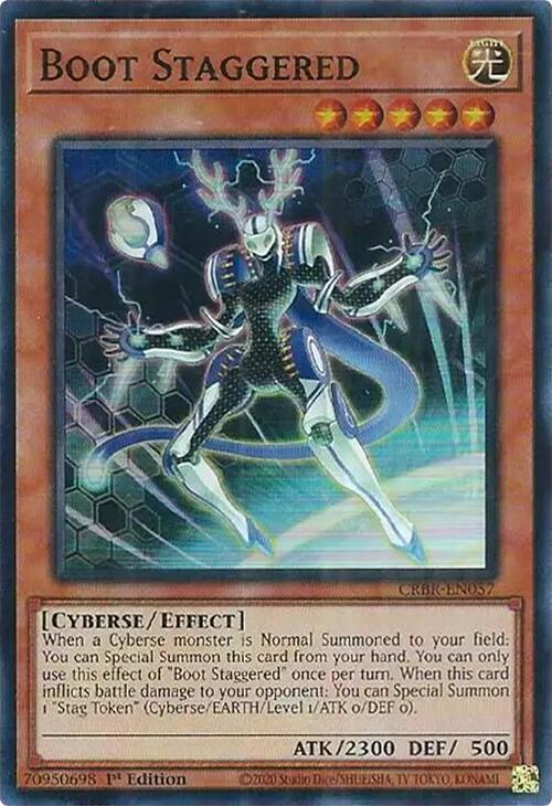 Boot Staggered (SR) (CRBR-EN057) (CRBR)