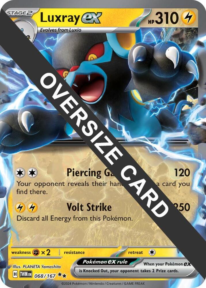 Luxray ex - 068/167 (Meddling Sparks Premium Collection) (068/167) (PR)