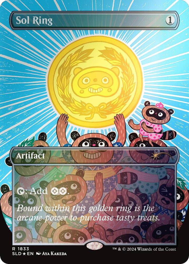 Sol Ring (1833) (Rainbow Foil) (1833) (SLD)