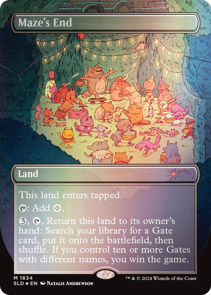 Maze's End (Rainbow Foil) (1834) (SLD)