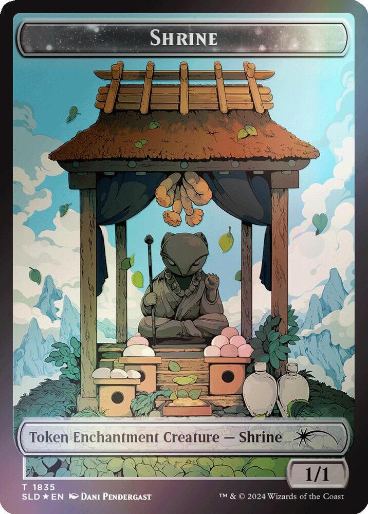 Shrine Token (Rainbow Foil) (1835) (SLD)