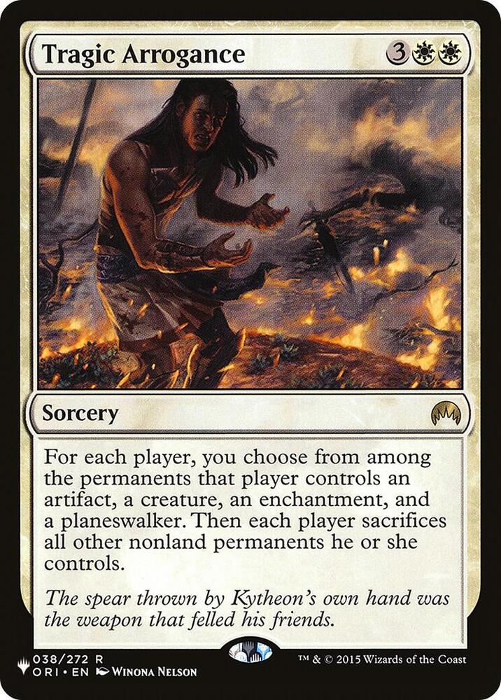 Tragic Arrogance (038/272) (LIST)