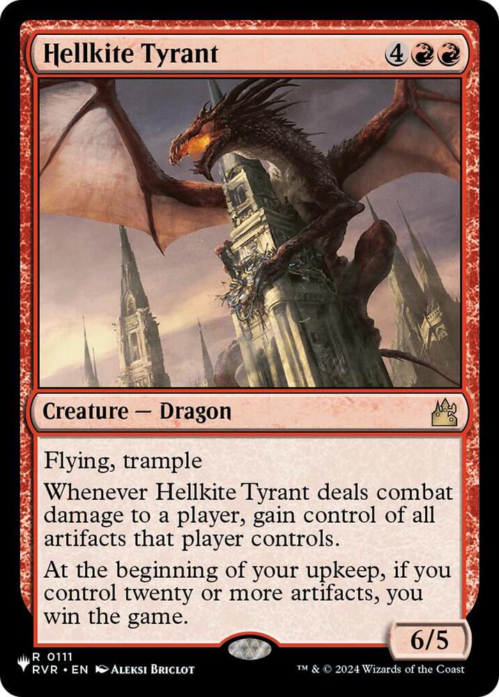 Hellkite Tyrant (0111) (LIST)