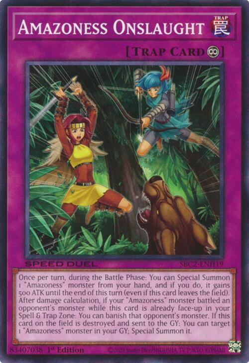 Amazoness Onslaught (SBC2-ENH19) (SBC2)