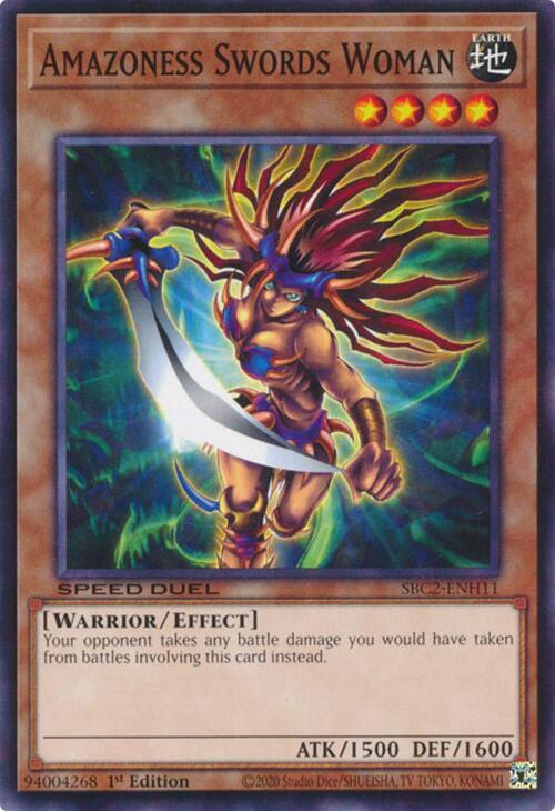 Amazoness Swords Woman (SBC2-ENH11) (SBC2)
