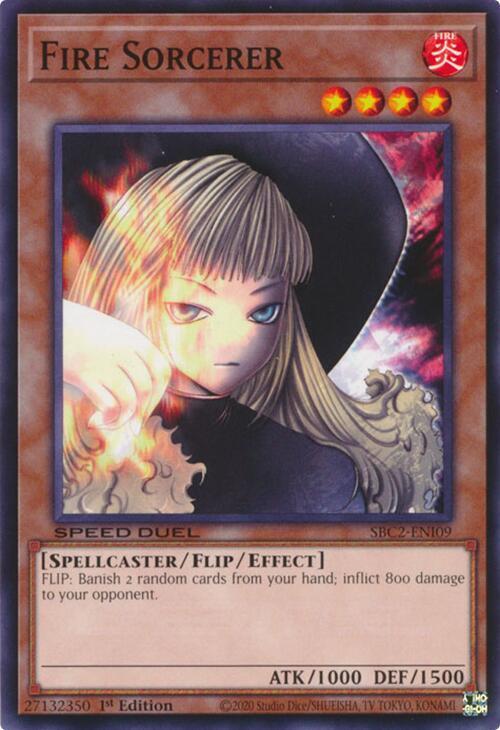 Fire Sorcerer (SBC2-ENI09) (SBC2)
