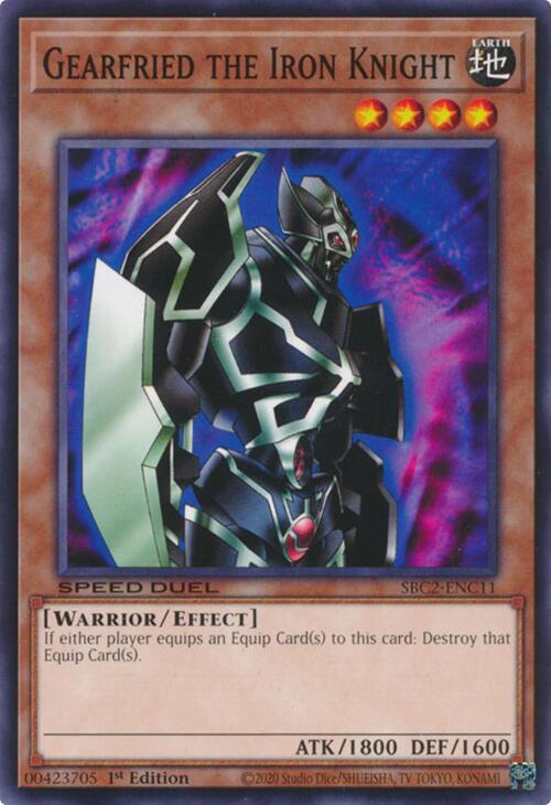 Gearfried the Iron Knight (SBC2-ENC11) (SBC2)