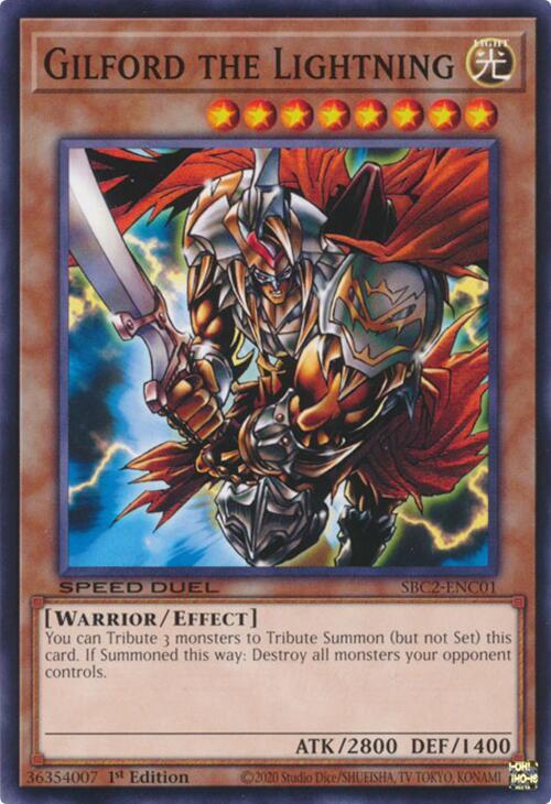 Gilford the Lightning (SBC2-ENC01) (SBC2)