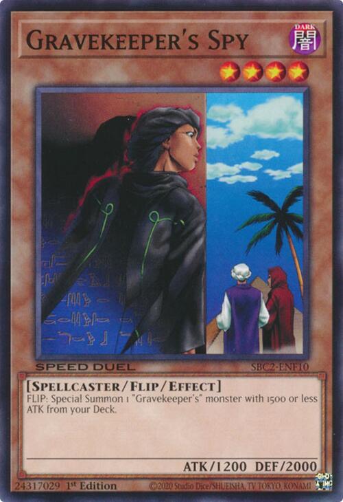 Gravekeeper's Spy (SBC2-ENF10) (SBC2)