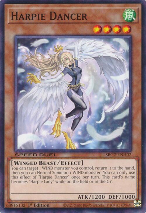 Harpie Dancer (SBC2-ENH02) (SBC2)