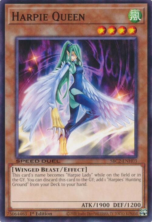 Harpie Queen (SBC2-ENH03) (SBC2)
