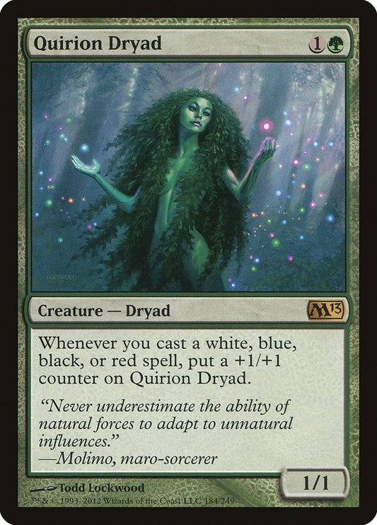 Image for Quirion Dryad (184) (M13) - Magic: The Gathering