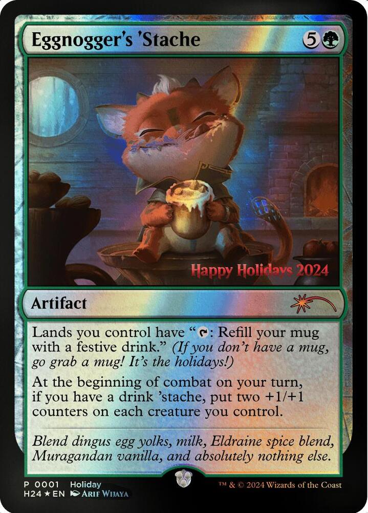 Eggnogger's 'Stache (1) (SPECIAL)
