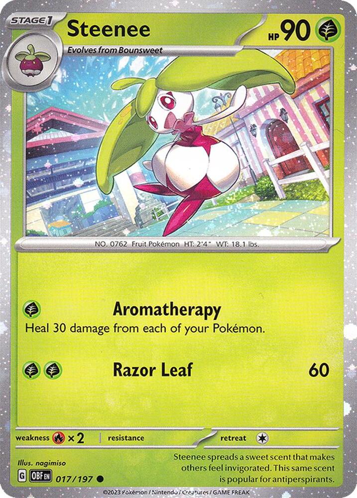 Steenee - 017/197 (Cosmos Holo) (017/197) (MCAP)